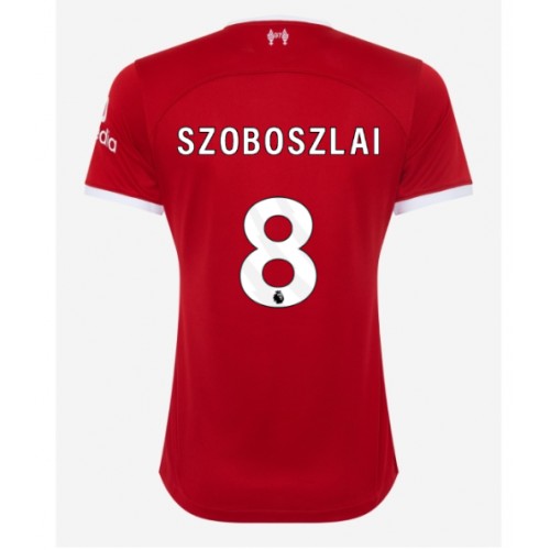 Maillot de foot Liverpool Szoboszlai Dominik #8 Domicile Femmes 2023-24 Manches Courte